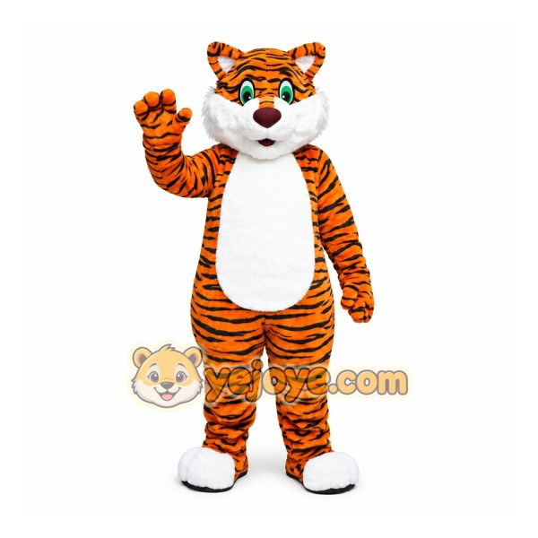 Orange Tiger Mascot Costume Adult Orange Tiger Mascot Costume Adult