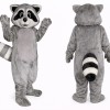 Gray Raccoon Mascot Costume Adult