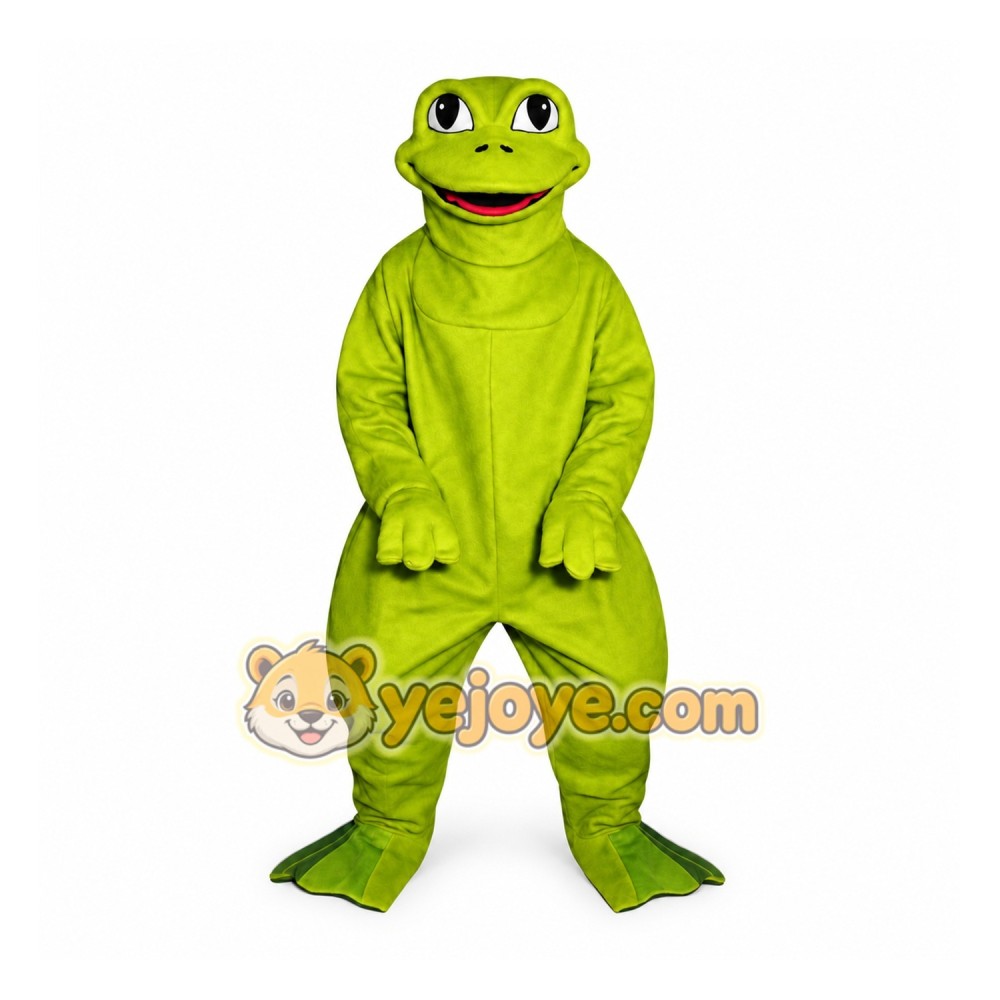 Green Frog Mascot Costume Adult Green Frog Mascot Costume Adult