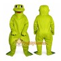 Green Frog Mascot Costume Adult