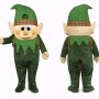 Green Elf Mascot Costume Adult