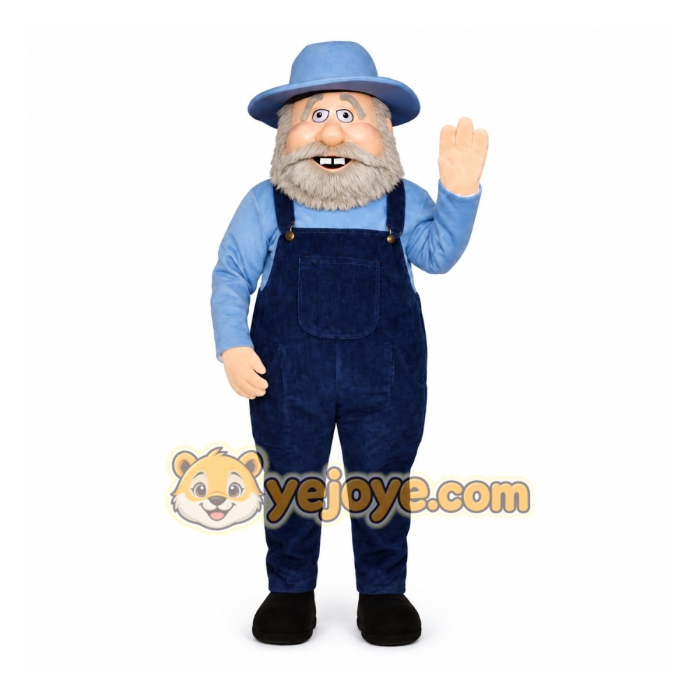 Farmer Mascot Costume Adult