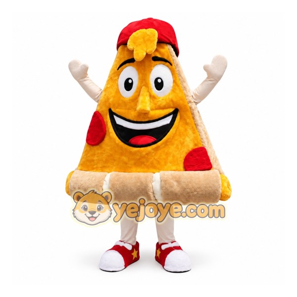 Cheese Pizza Slice Mascot Costume Adult Cheese Pizza Slice Mascot Costume Adult