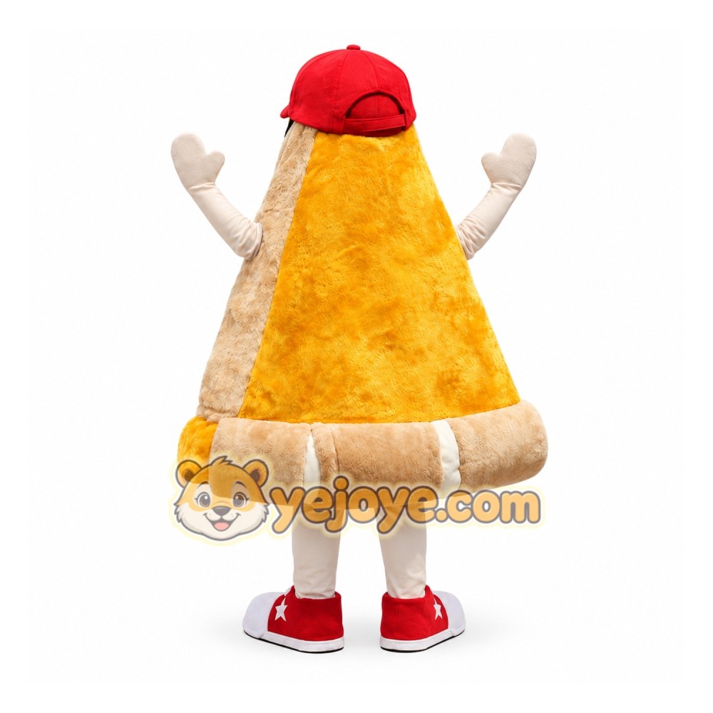 Cheese Pizza Slice Mascot Costume Adult Cheese Pizza Slice Mascot Costume Adult