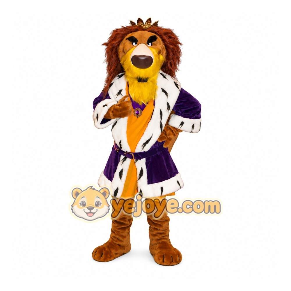 Lion King Mascot Costume Adult Lion King Mascot Costume Adult