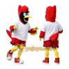 Red Bird Mascot Costume Adult