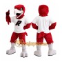 Red Hawk Mascot Costume Adult