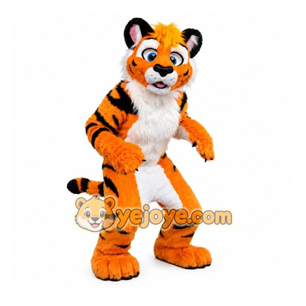 Orange Tiger Mascot Costume Adult Orange Tiger Mascot Costume Adult