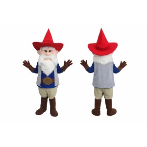 Bearded Cowboy Mascot Costume Adult