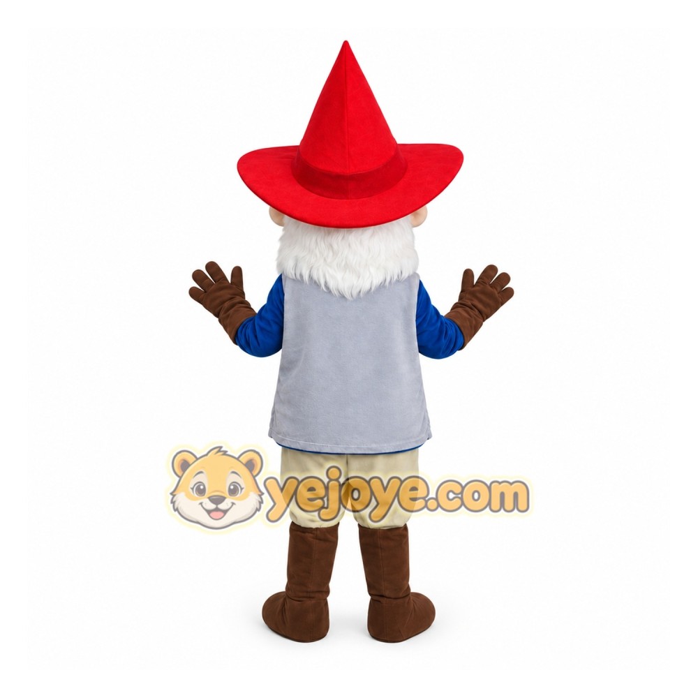 Bearded Cowboy Mascot Costume Adult