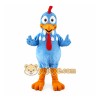 Blue Chicken Mascot Costume Adult Blue Chicken Mascot Costume Adult