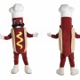 Hot Dog Chef Mascot Costume Adult