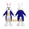 White Rabbit Mascot Costume Adult White Rabbit Mascot Costume Adult