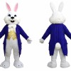 White Rabbit Mascot Costume Adult