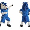 Blue Horse Mascot Costume Adult