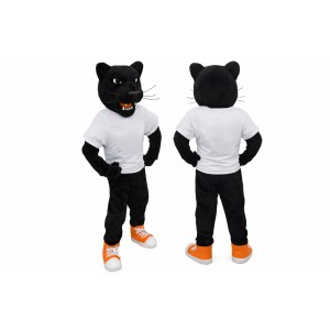 Black Panther Mascot Costume Adult