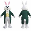 White Rabbit Mascot Costume Adult