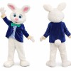 White Bunny Mascot Costume Adult