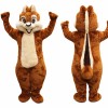 Brown Chipmunk Mascot Costume Adult