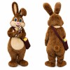 Brown Bunny Mascot Costume