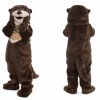 Brown Otter Mascot Costume
