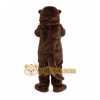 Brown Otter Mascot Costume Brown Otter Mascot Costume