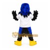 Blue Hawk Mascot Costume