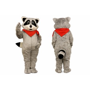 Cartoon Raccoon Mascot Costume