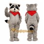 Cartoon Raccoon Mascot Costume