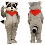 Cartoon Raccoon Mascot Costume