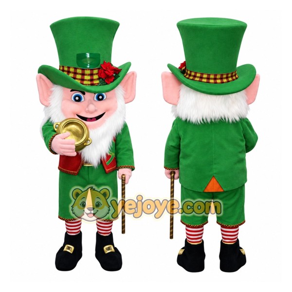 Leprechaun Mascot Costume Adult