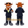 Bull Business Mascot Costume Adult Bull Business Mascot Costume Adult