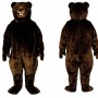 Brown Bear Mascot Costume Adult