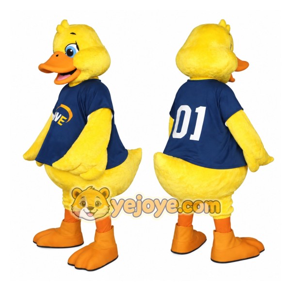 Yellow Duck Mascot Costume Adult