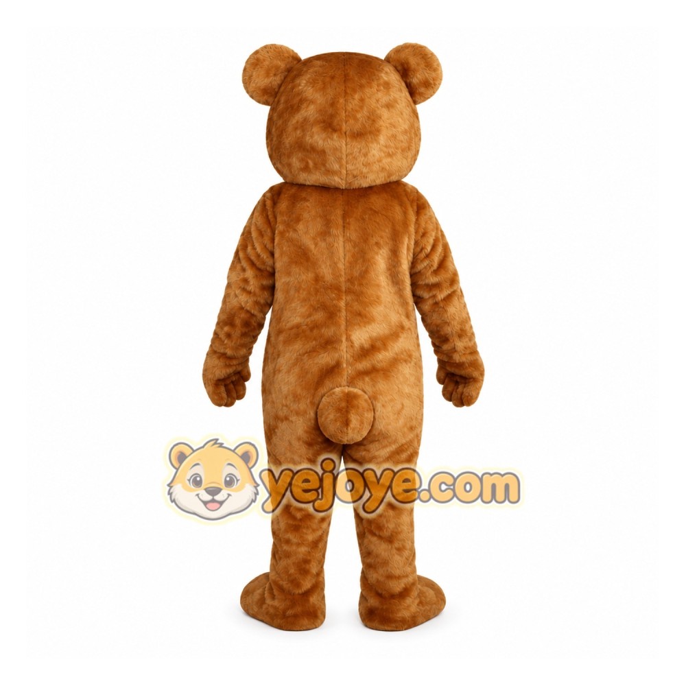 Brown Teddy Bear Mascot Costume Adult Brown Teddy Bear Mascot Costume Adult