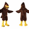 Brown Eagle Mascot Costume Adult