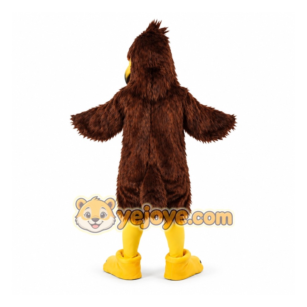 Brown Eagle Mascot Costume Adult Brown Eagle Mascot Costume Adult