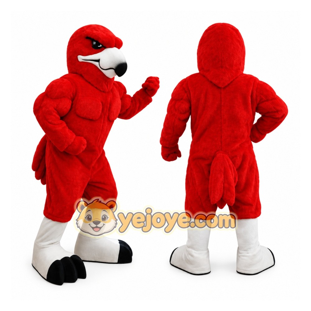 Red Flamingo Mascot Costume Adult Red Flamingo Mascot Costume Adult
