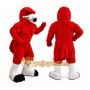 Red Bird Mascot Costume Adult