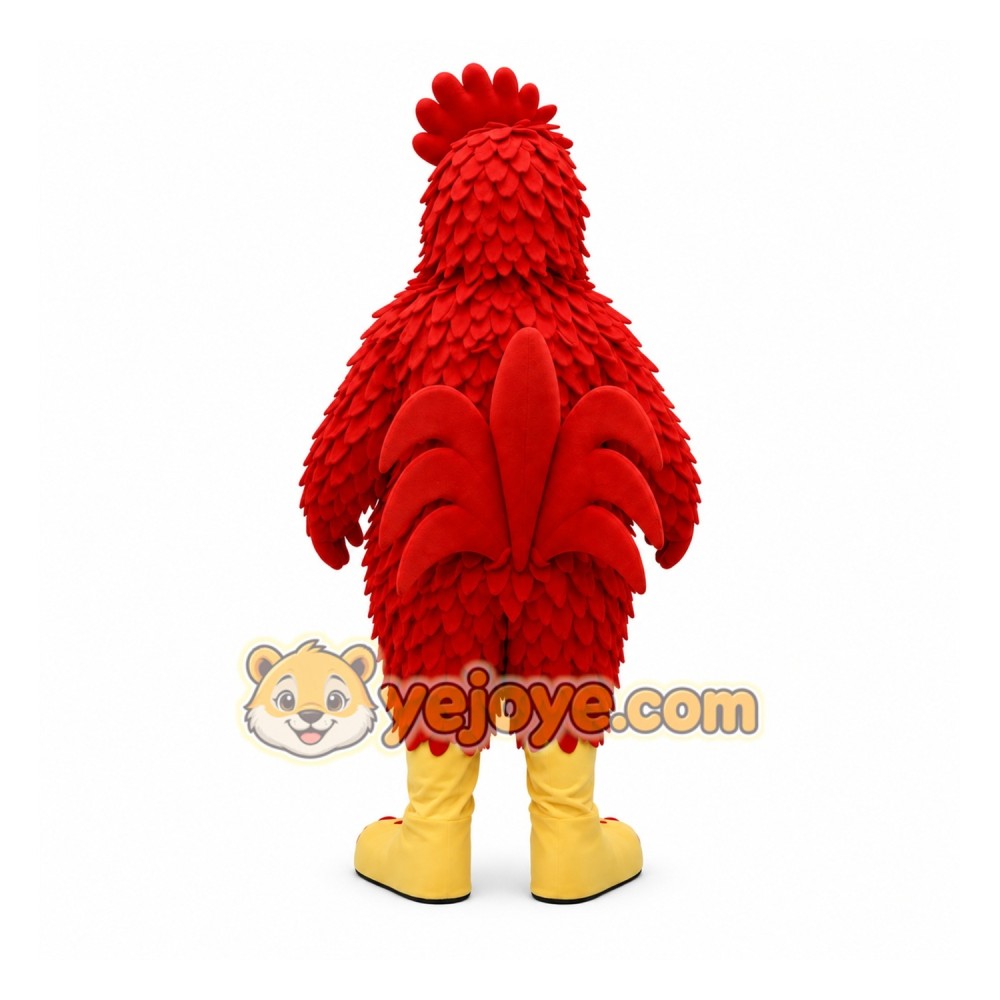 Red Rooster Mascot Costume Adult Red Rooster Mascot Costume Adult