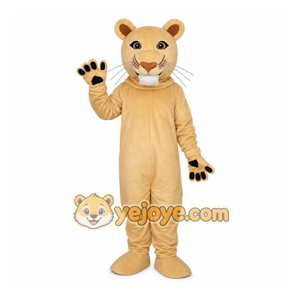 Lioness Mascot Costume Adult