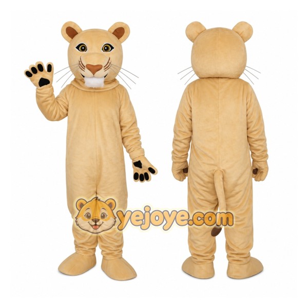 Lioness Mascot Costume Adult