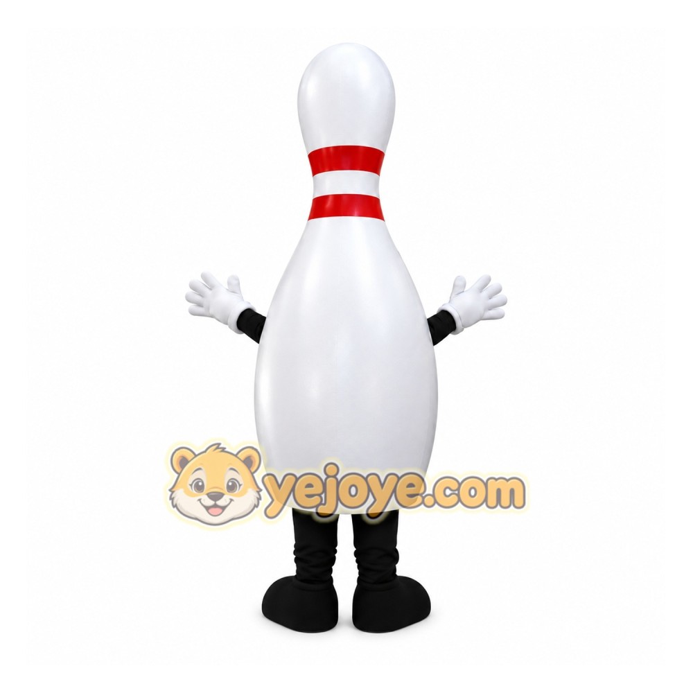 Bowling Pin Mascot Costume Adult Bowling Pin Mascot Costume Adult