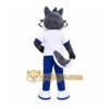 Gray Wolf Mascot Costume Adult Gray Wolf Mascot Costume Adult