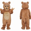 Cute Brown Bear Mascot Costume Adult