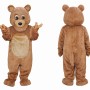 Cute Brown Bear Mascot Costume Adult