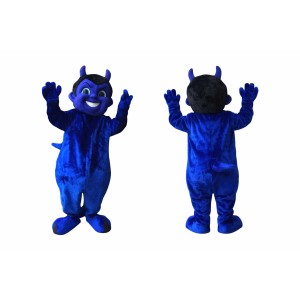 Blue Devil Mascot Costume Adult
