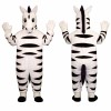 Zebra Mascot Costume Adult