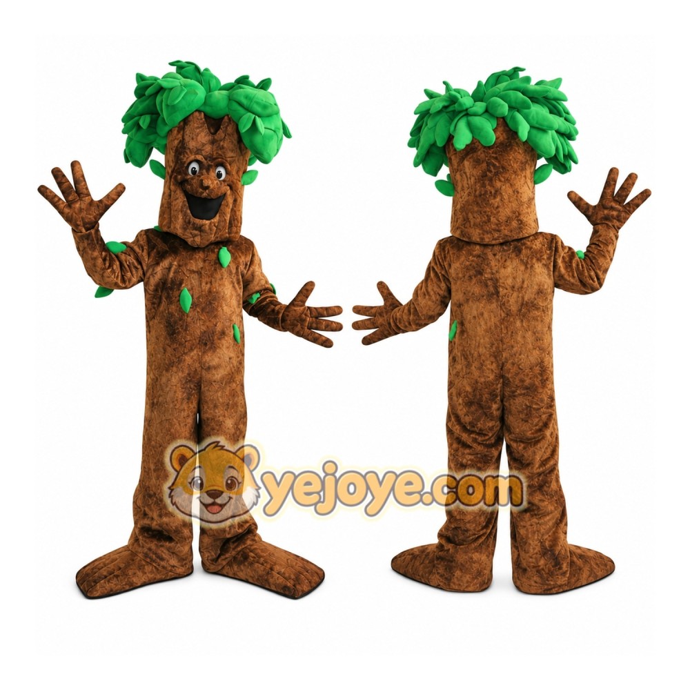 Tree Mascot Costume Adult Tree Mascot Costume Adult