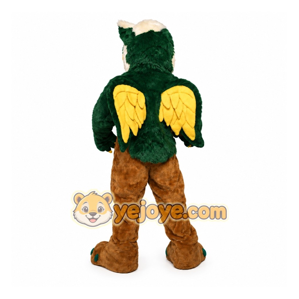 Green Griffin Mascot Costume Adult Green Griffin Mascot Costume Adult